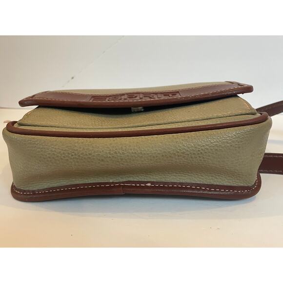 Esprit Vintage Shoulder Bag Crossbody Purse Vtg 80's Brown/Tan Pebbled - Picture 5 of 7